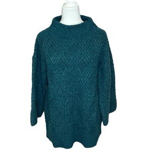 Soft Surroundings Mock Neck Chunky Sweater